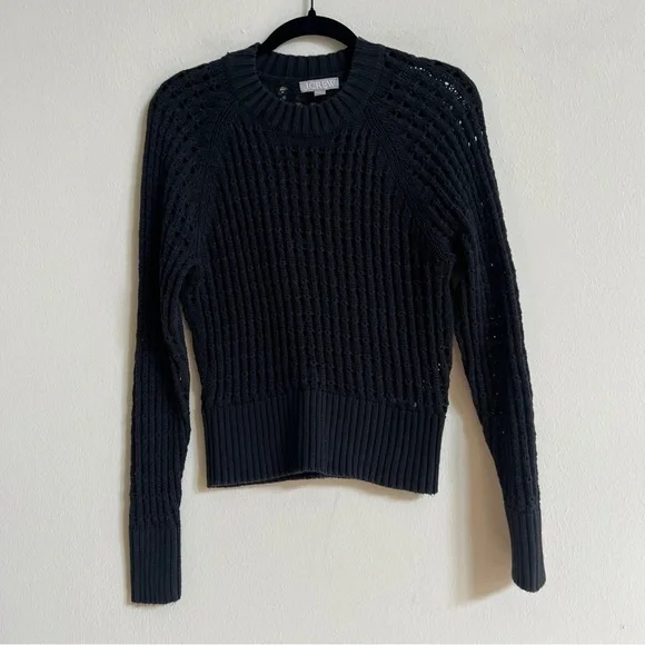 J.Crew Pointelle crewneck sweater - Picture 4 of 5